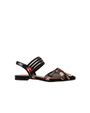 Ballerines en maille brodée