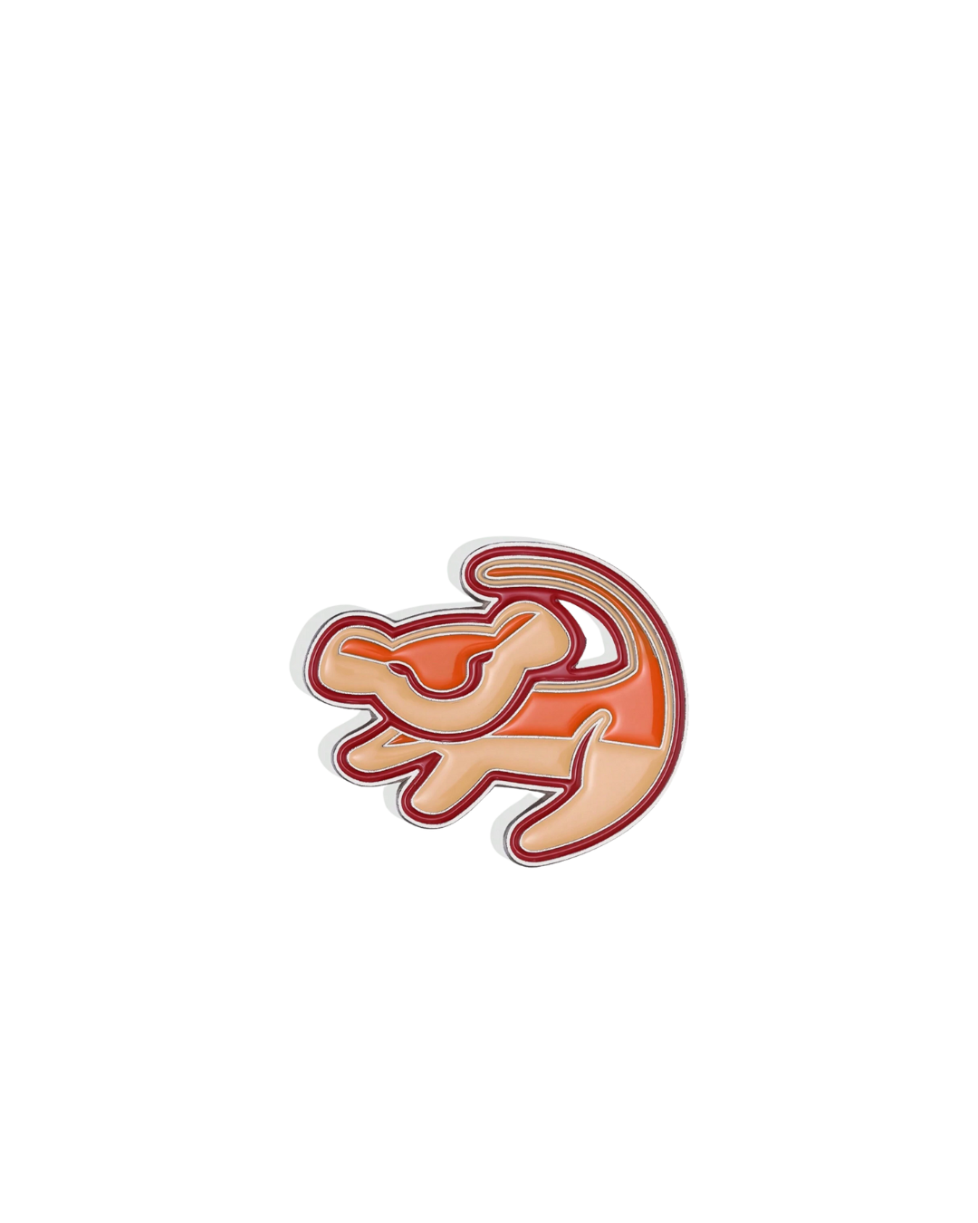 Broche en émail Simba