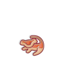 Broche en émail Simba