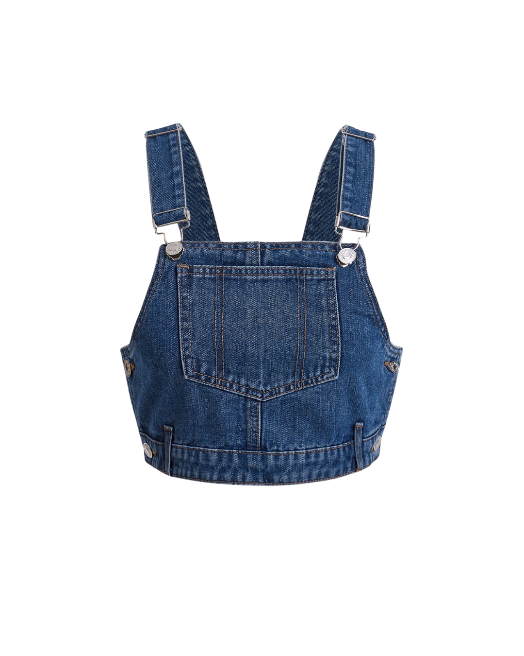 Denim Overall Top