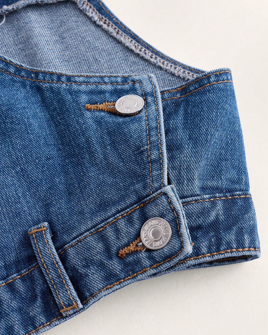 Denim Overall Top