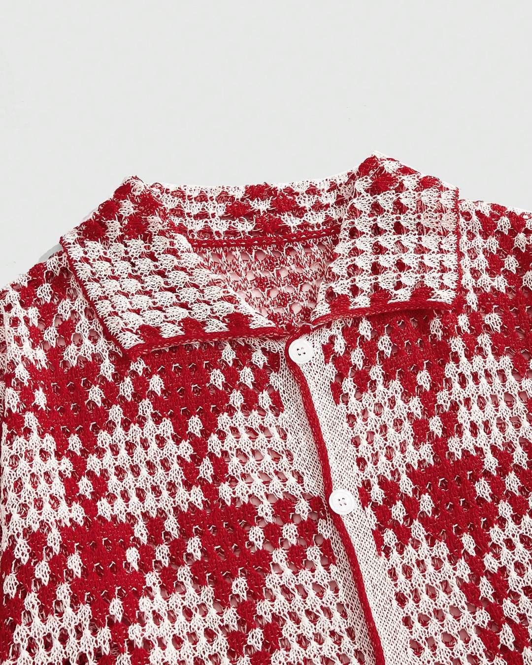 Chemise surdimensionnée en tricot