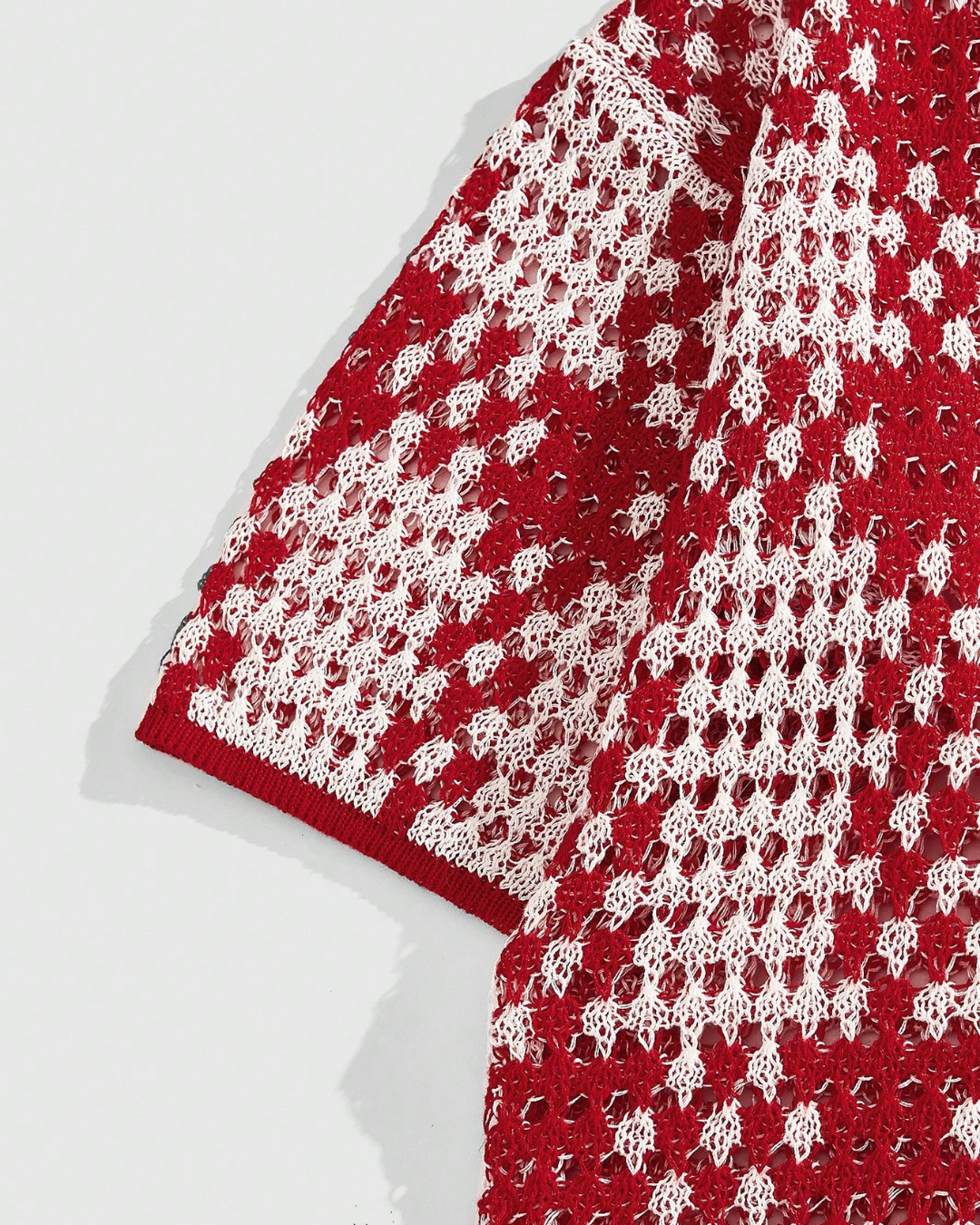 Chemise surdimensionnée en tricot