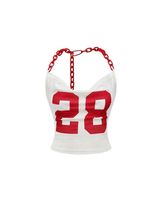 Y2K Chain Crop Top