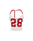 Y2K Chain Crop Top