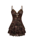 Vintage Layered Mini Dress