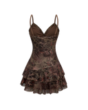 Vintage Layered Mini Dress