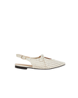 Ballerines pointues crème