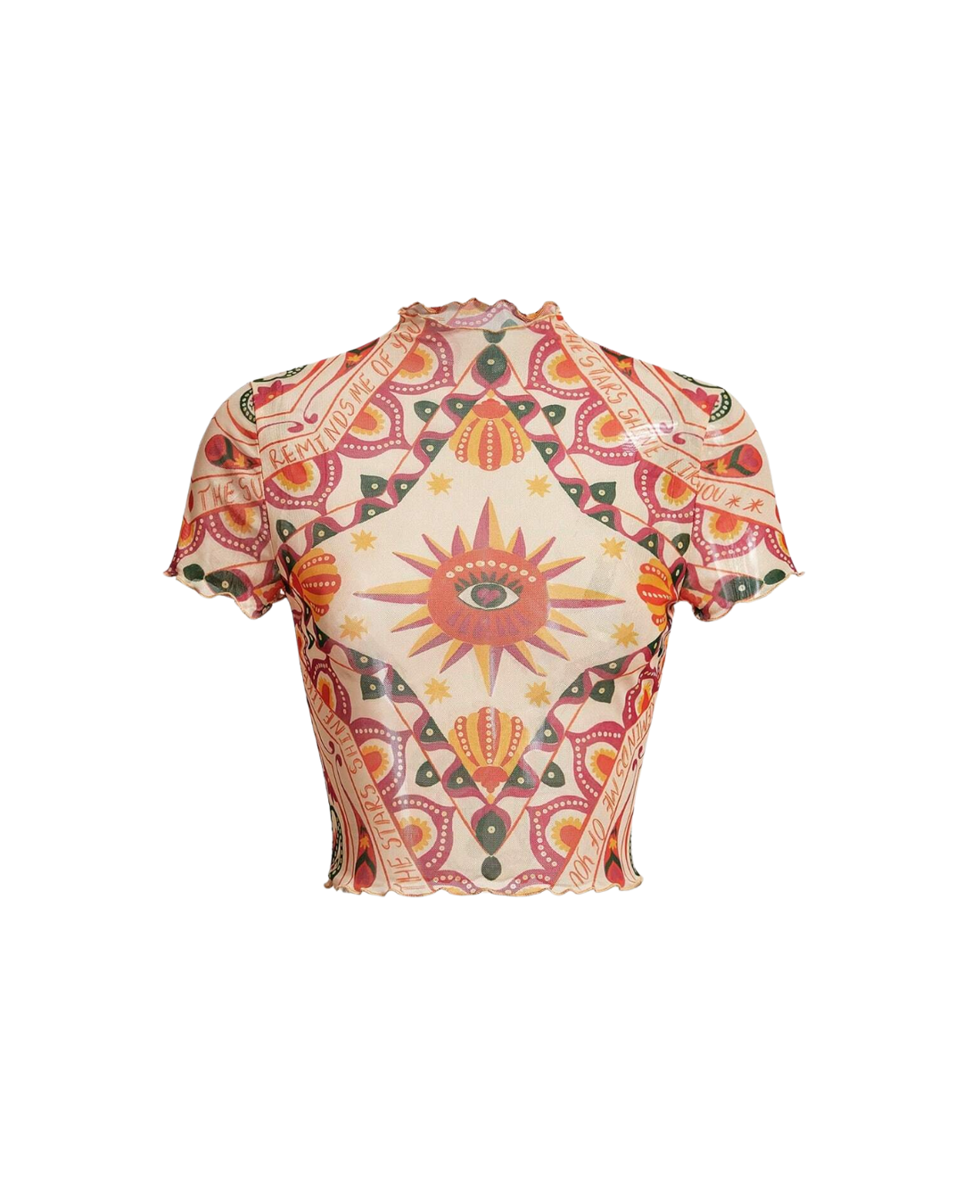 Mystic Sun Mesh Top