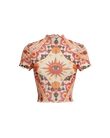 Mystic Sun Mesh Top