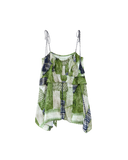 Green Patchwork Top