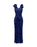3D Floral Maxi Dress