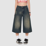 Wash Wide-Leg Denim
