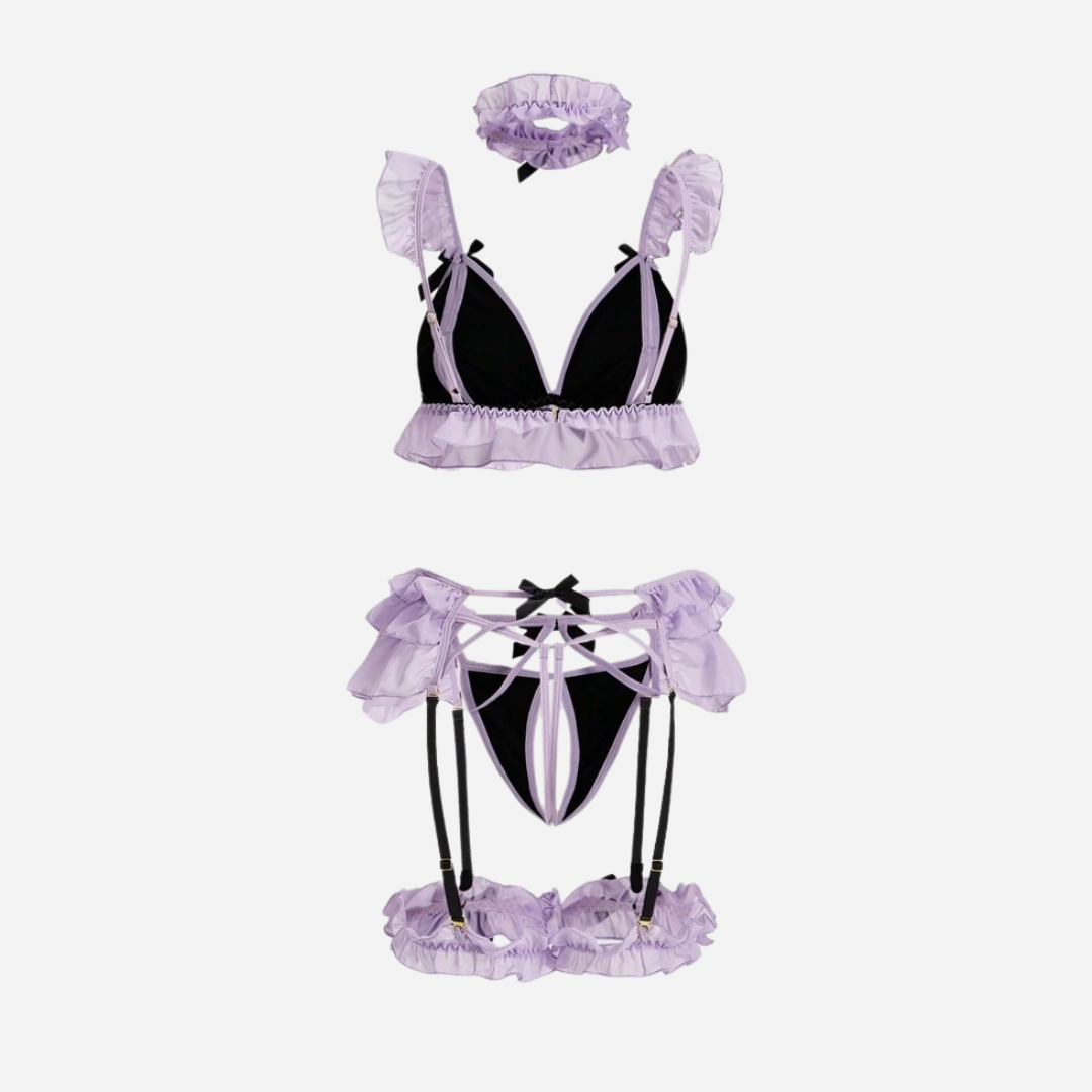 Kawaii 6pcs Lingerie Set.