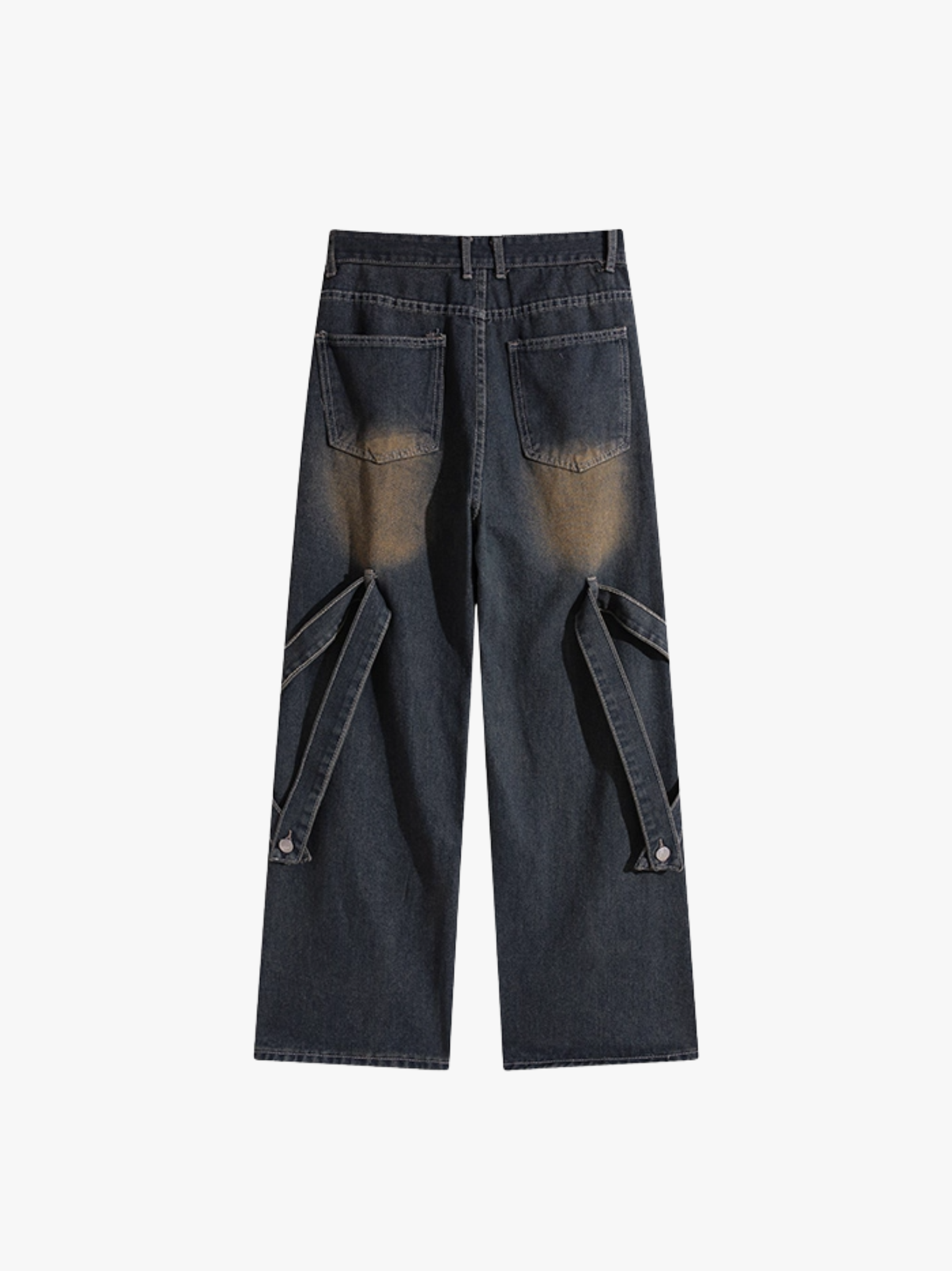 Wide-Leg Cargo Pants