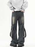 Wide-Leg Cargo Pants