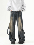 Wide-Leg Cargo Pants