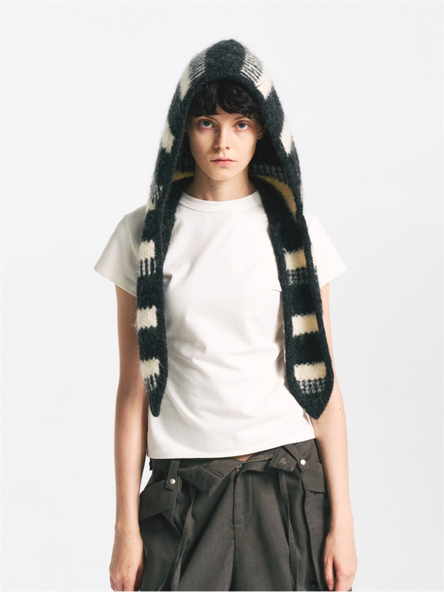 Rabbit Ears Wool Hat
