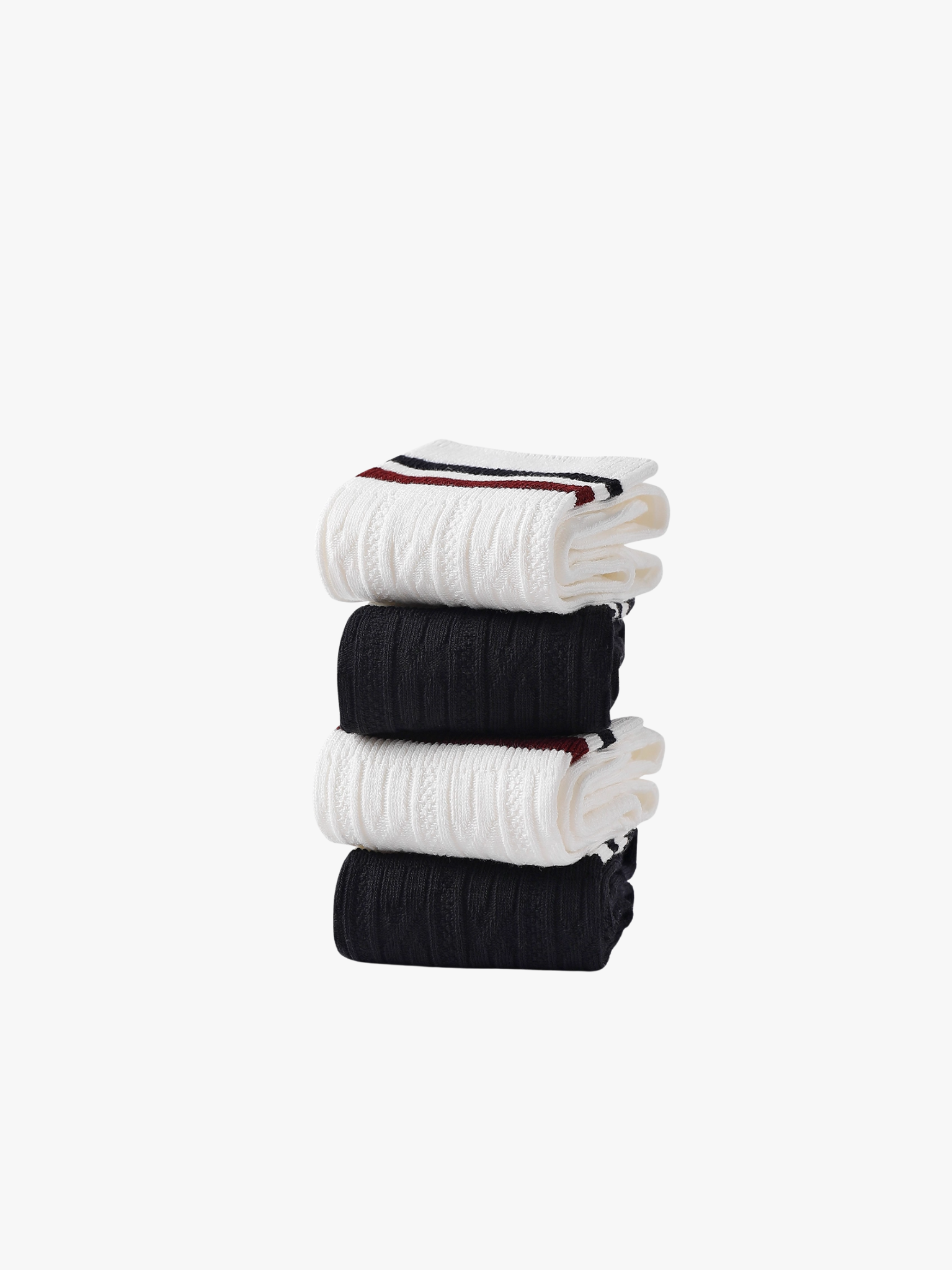 Striped Over-the-Knee Socks