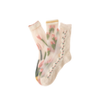 Chaussettes à imprimé floral