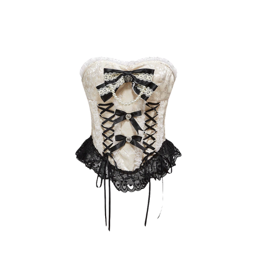 Corset à lacets victorien
