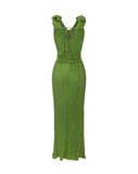 3D Floral Maxi Dress
