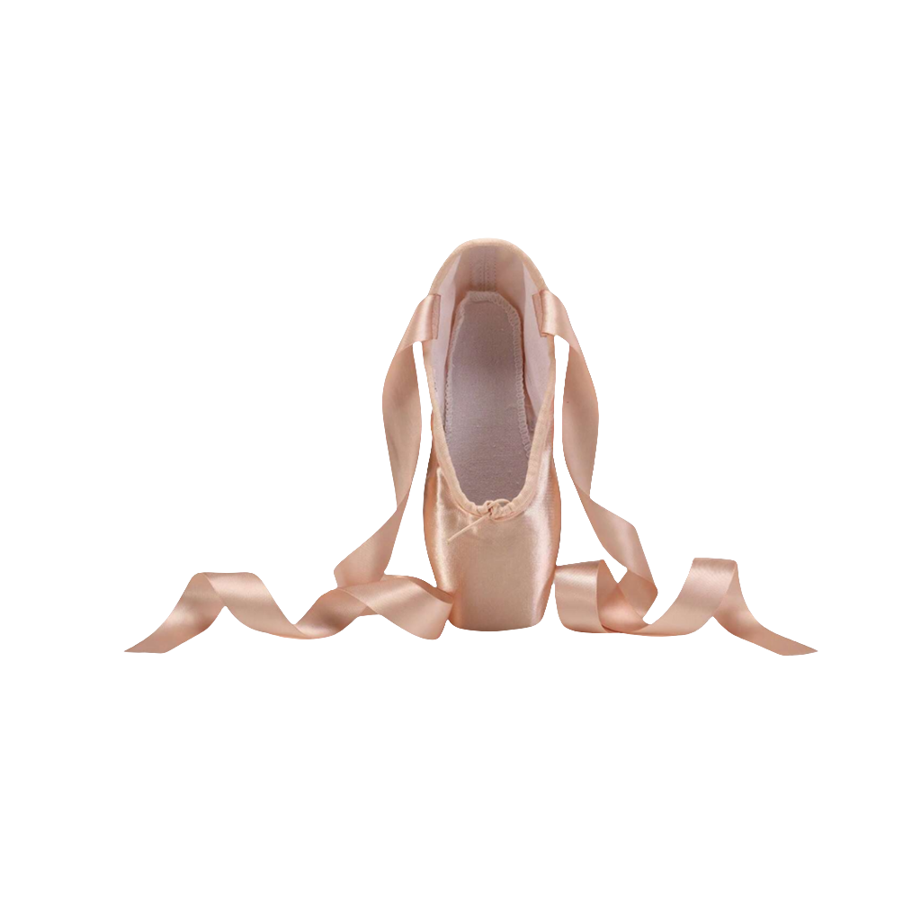 Chaussons de danse à pointe en satin