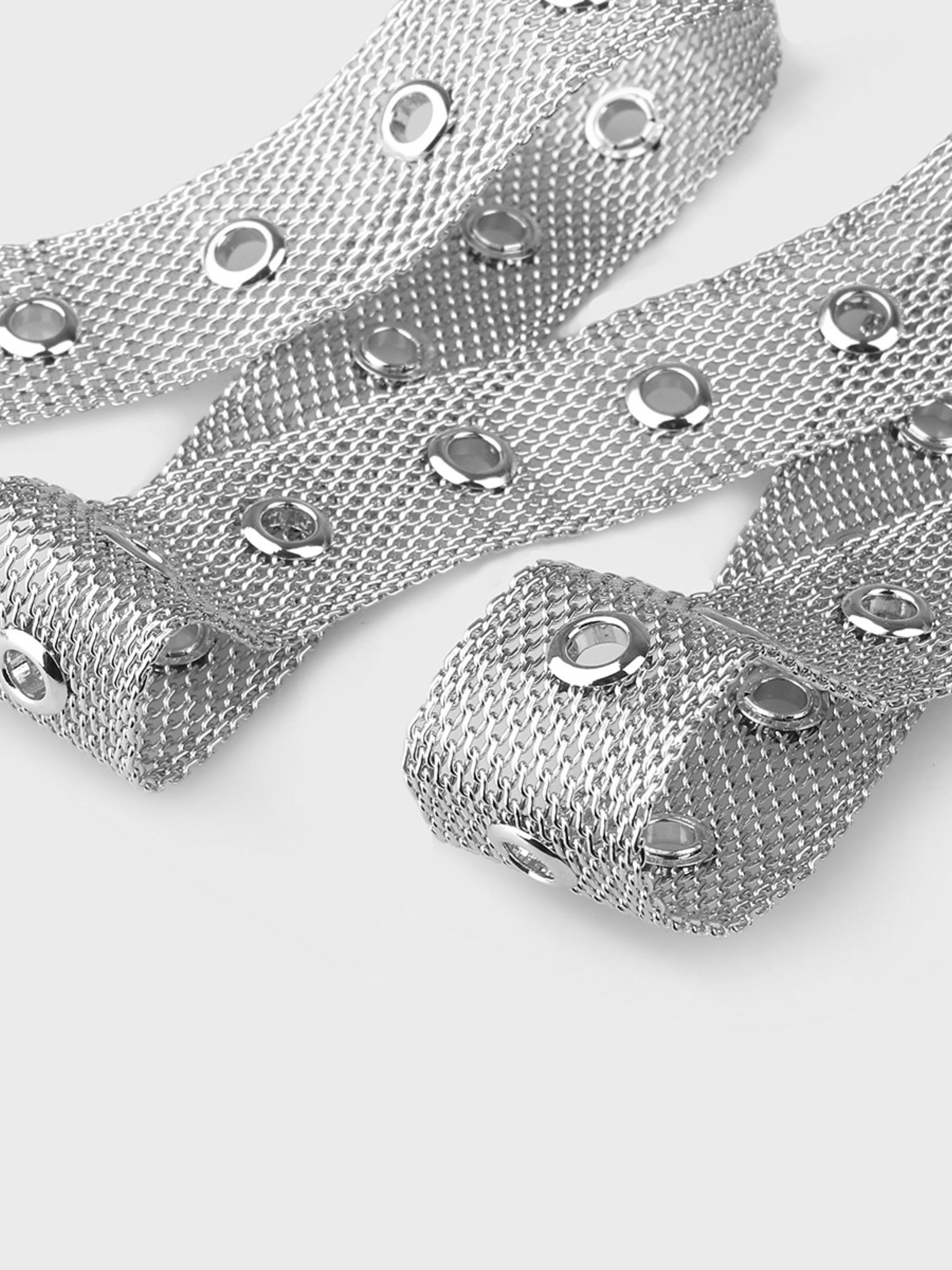 Silver Metal Belt