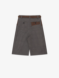Wide-Leg Bermuda Shorts