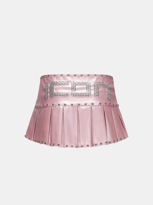 ICON  Rhinestone Mini Skirt