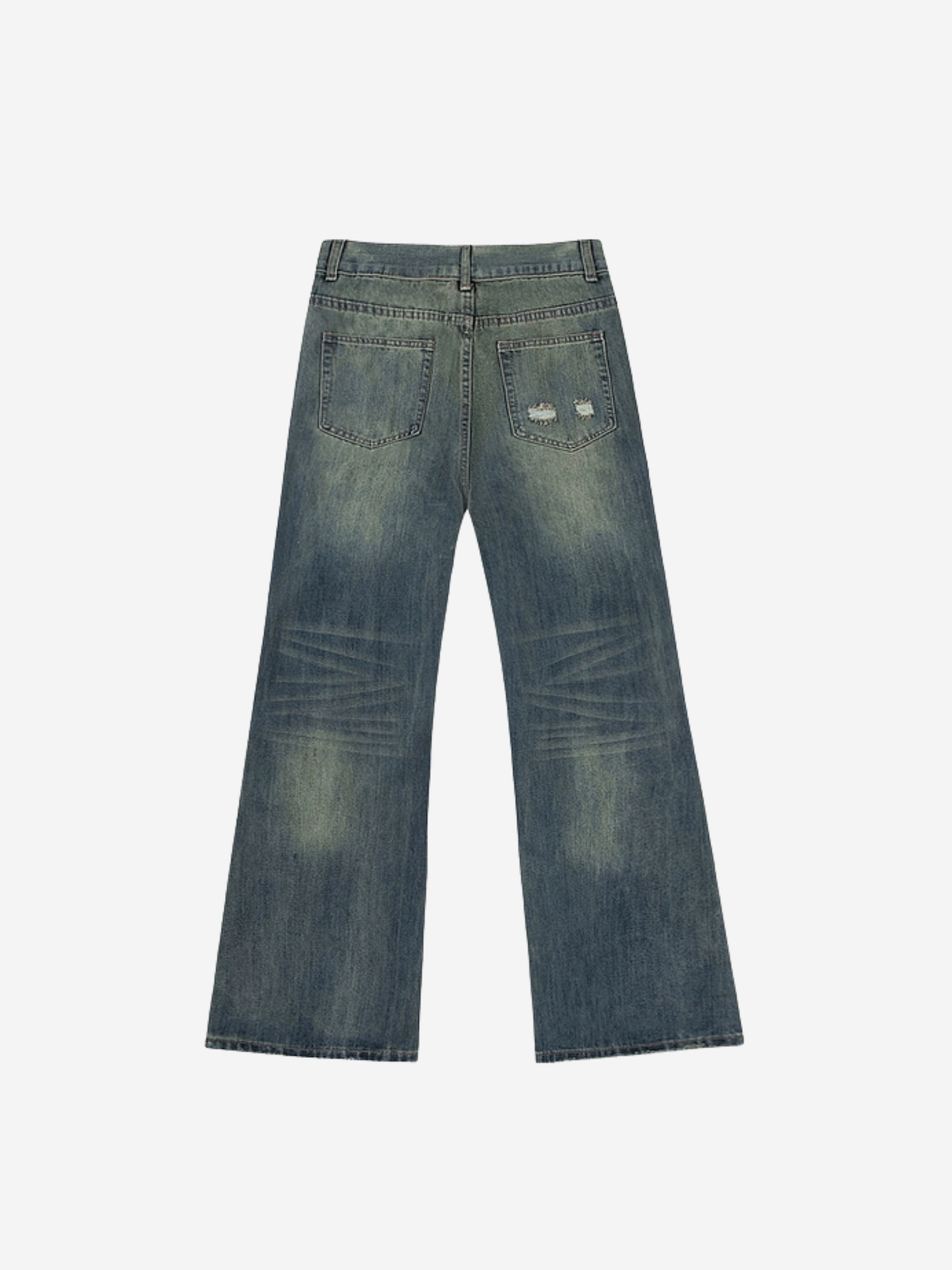Plush Patch Jeans