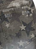 Star Print Baggy Jeans