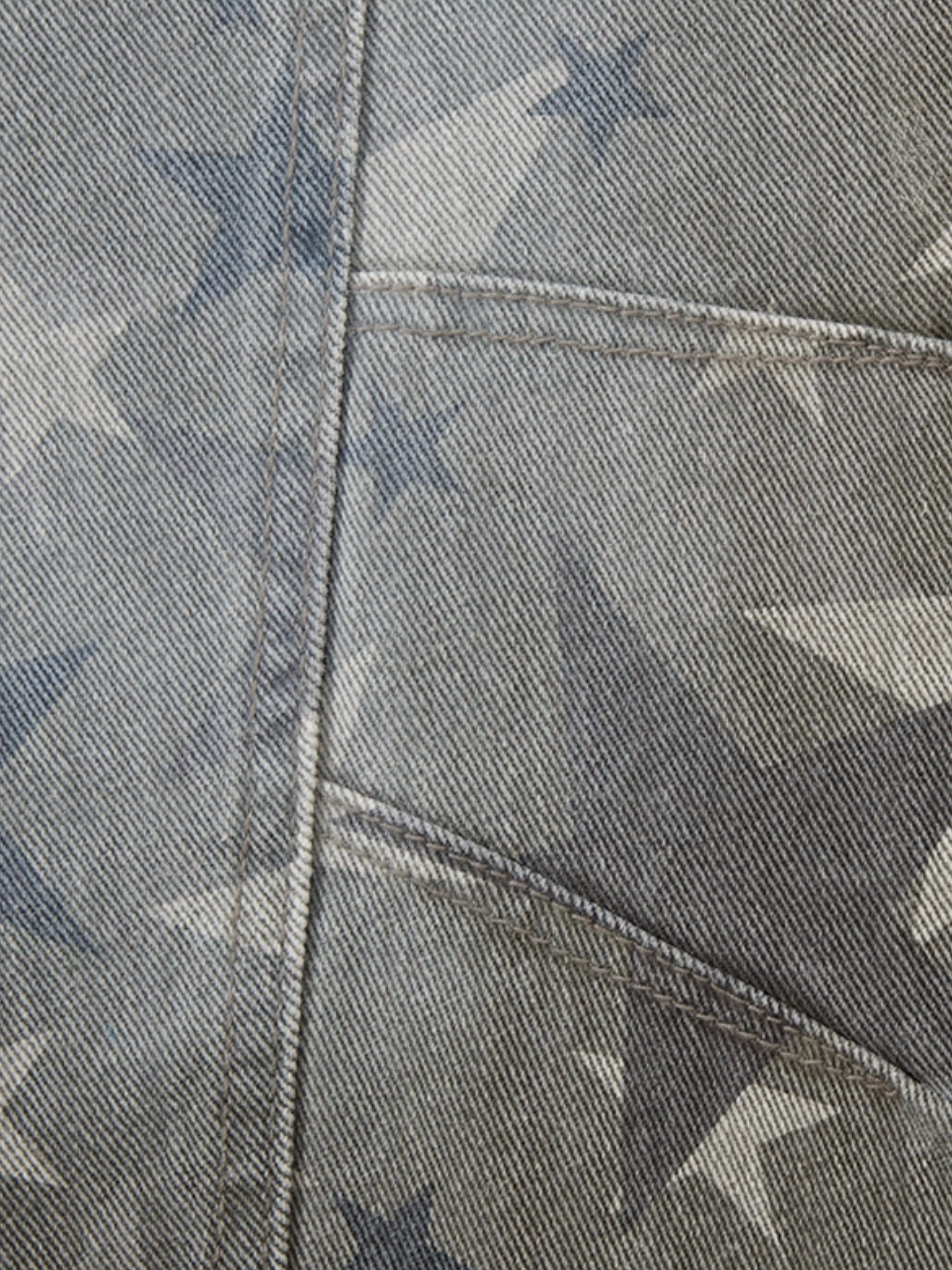 Star Print Baggy Jeans