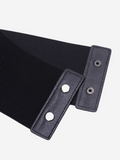 Ceinture corset en cuir
