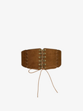 Suede Corset Belt