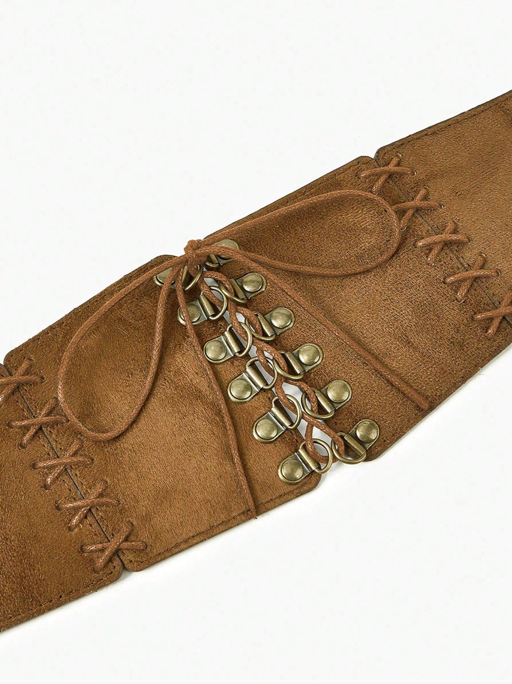 Suede Corset Belt
