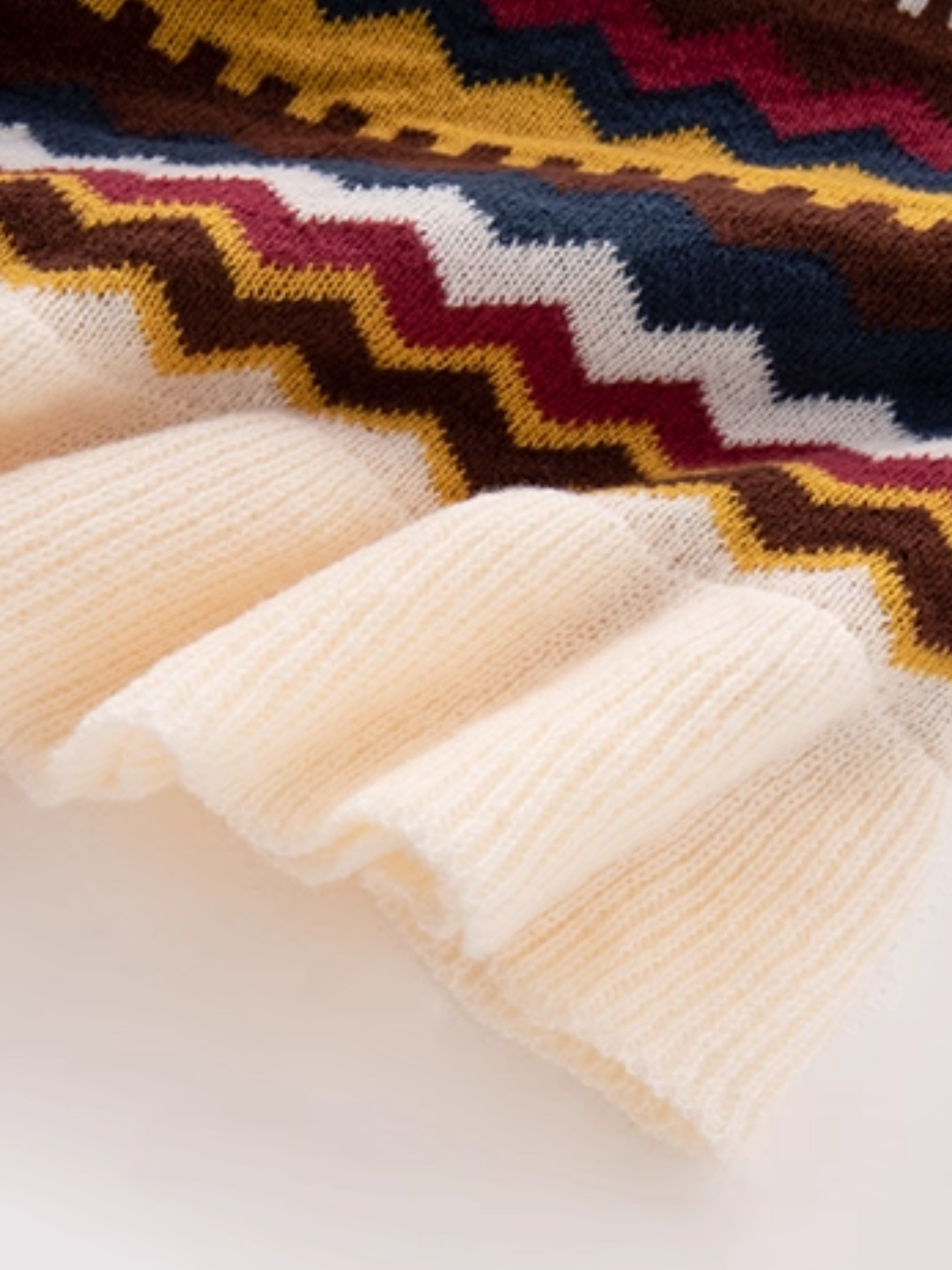 Ruffles Open Poncho