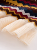Ruffles Open Poncho