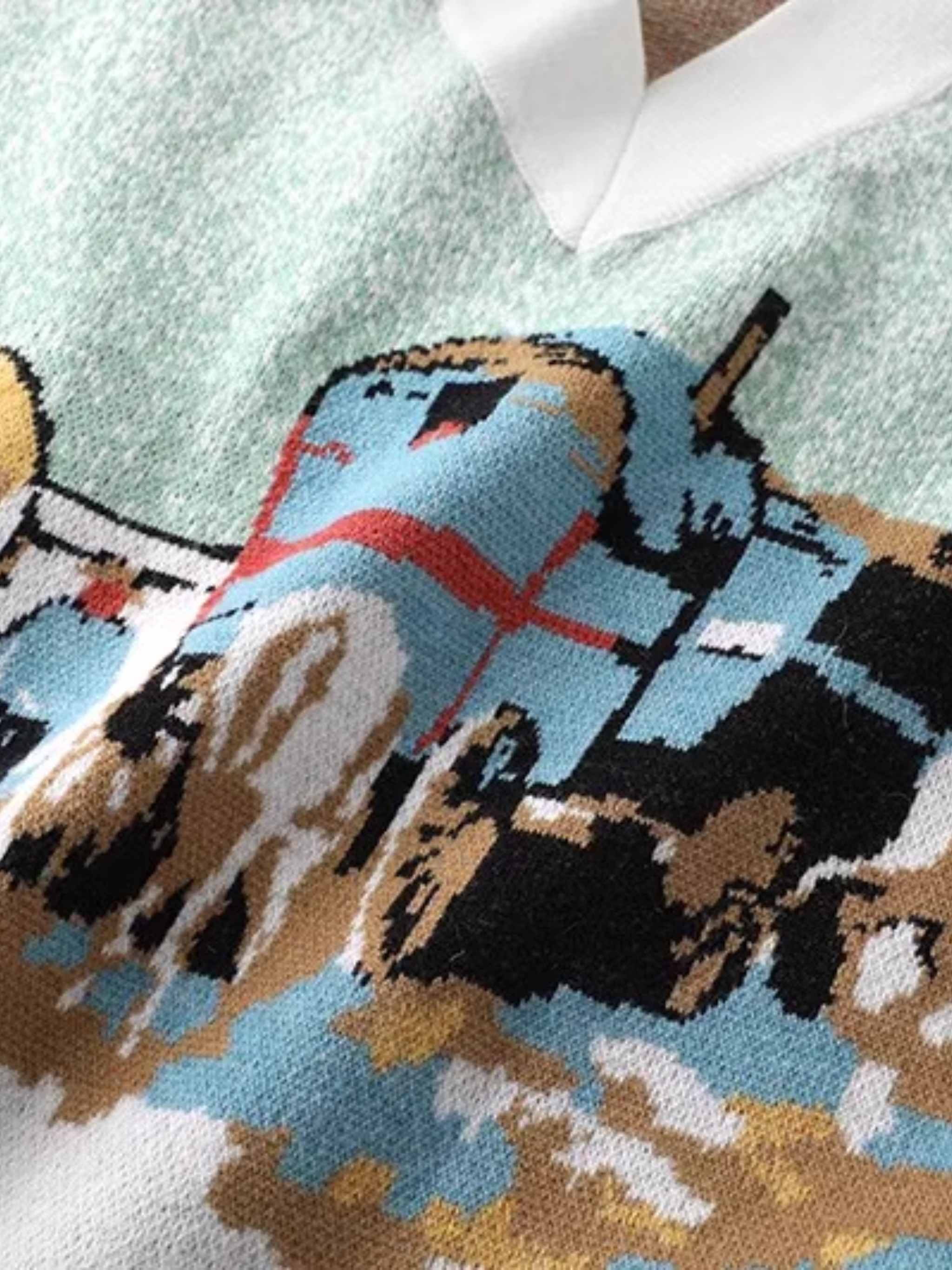 Retro Farm Sweater Vest