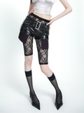 Hollow mesh lace stockings
