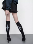 Chaussettes étoiles Y2K