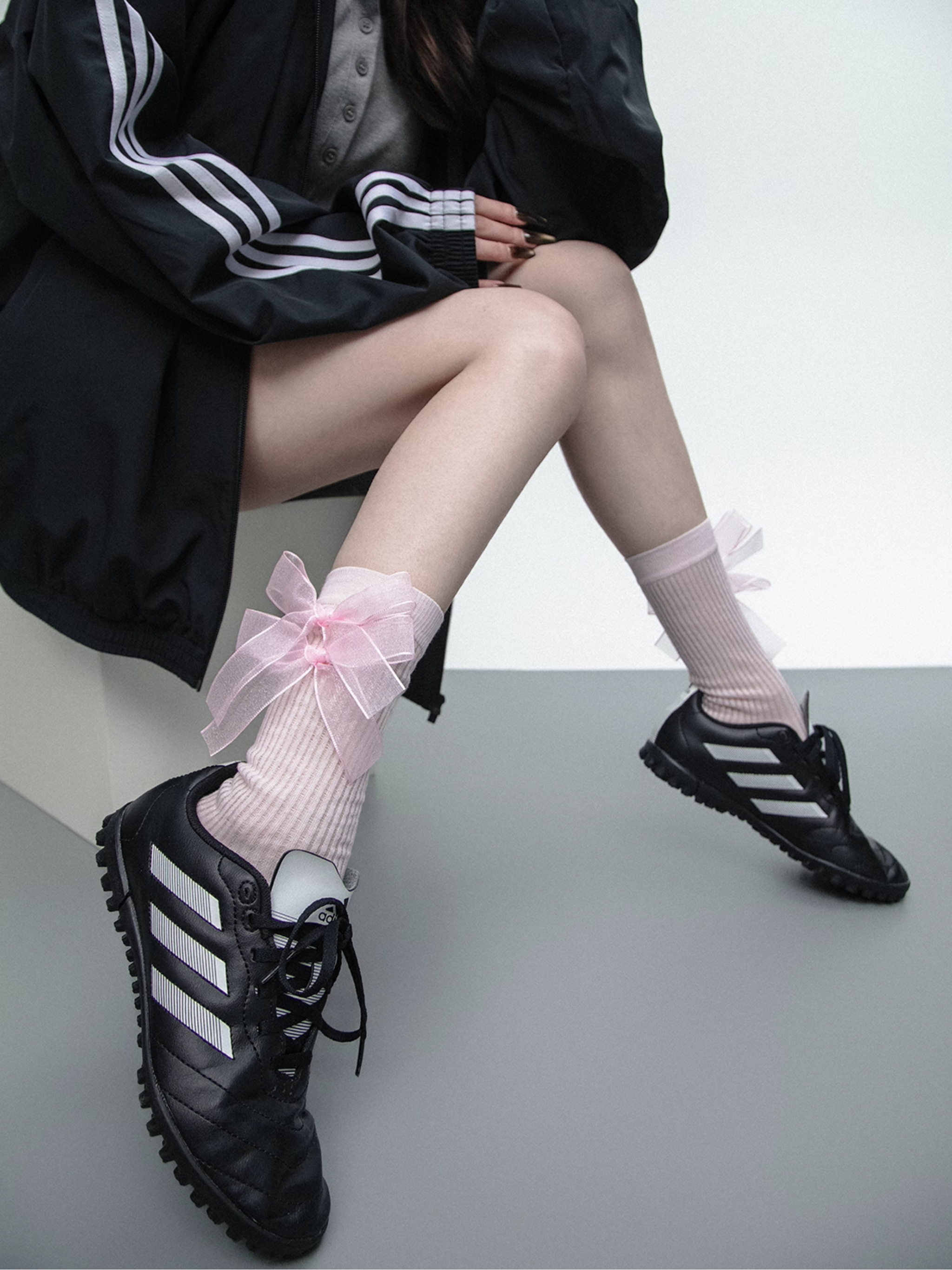 Double Bow Socks