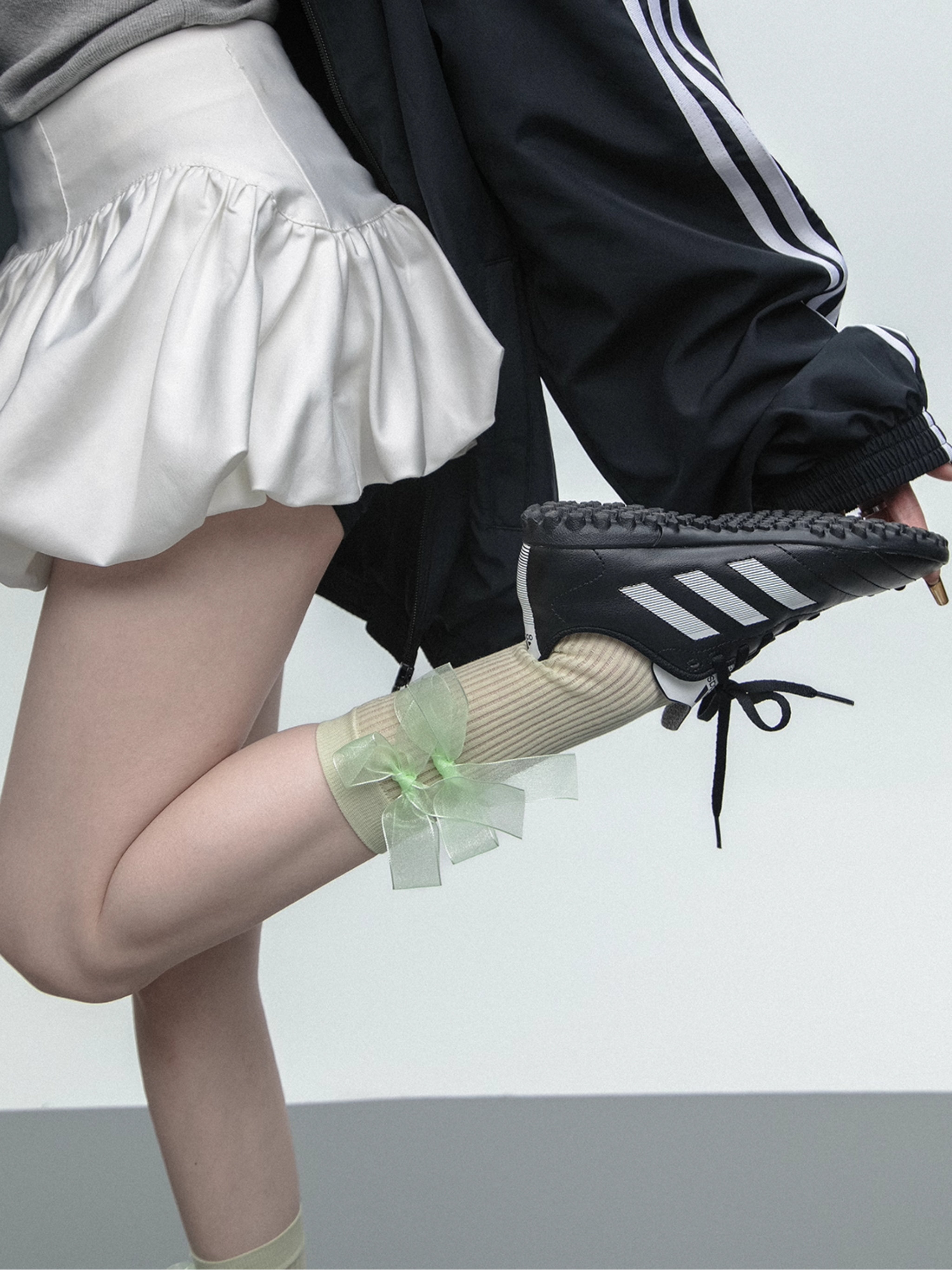 Double Bow Socks
