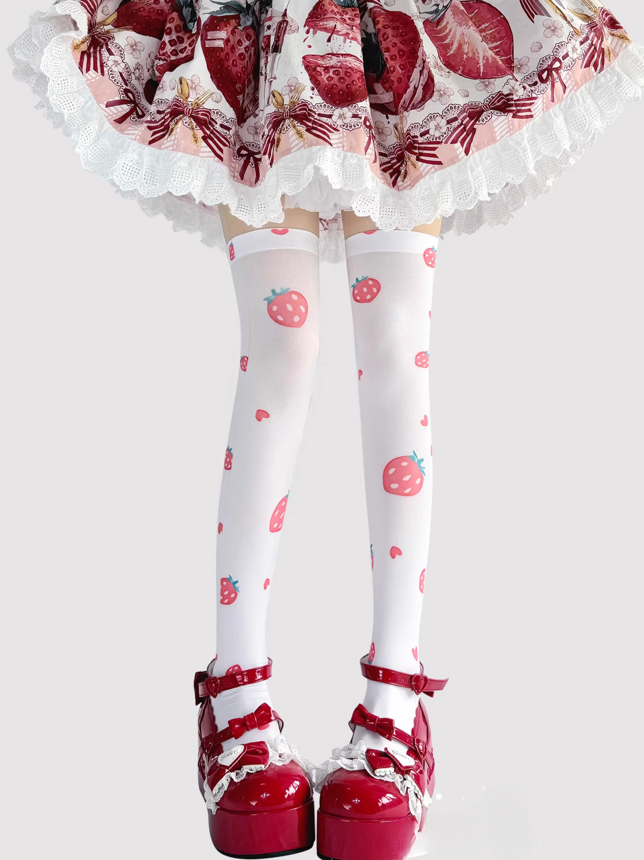 Girlish Thigh Socks