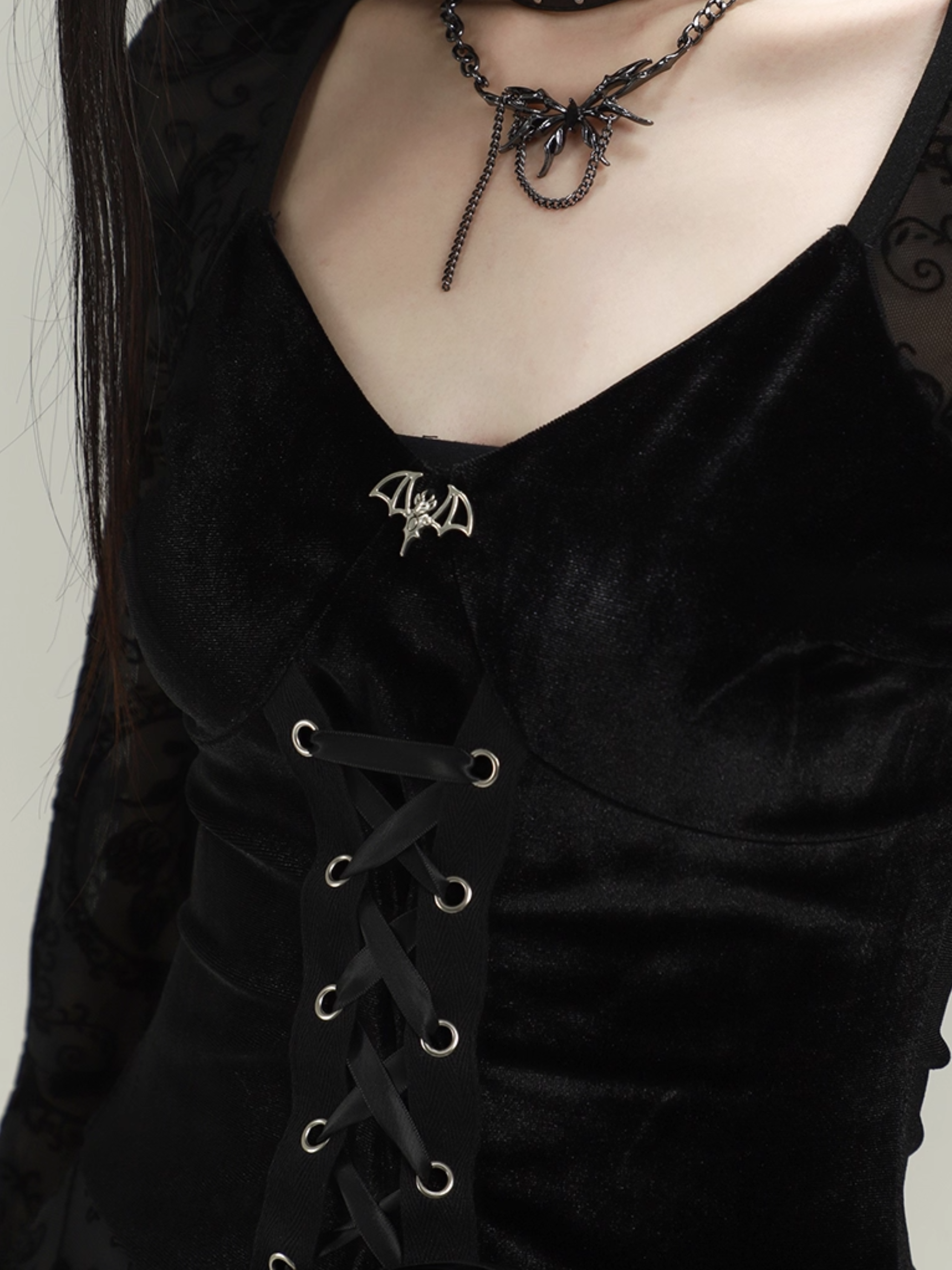 Girl Black Dress