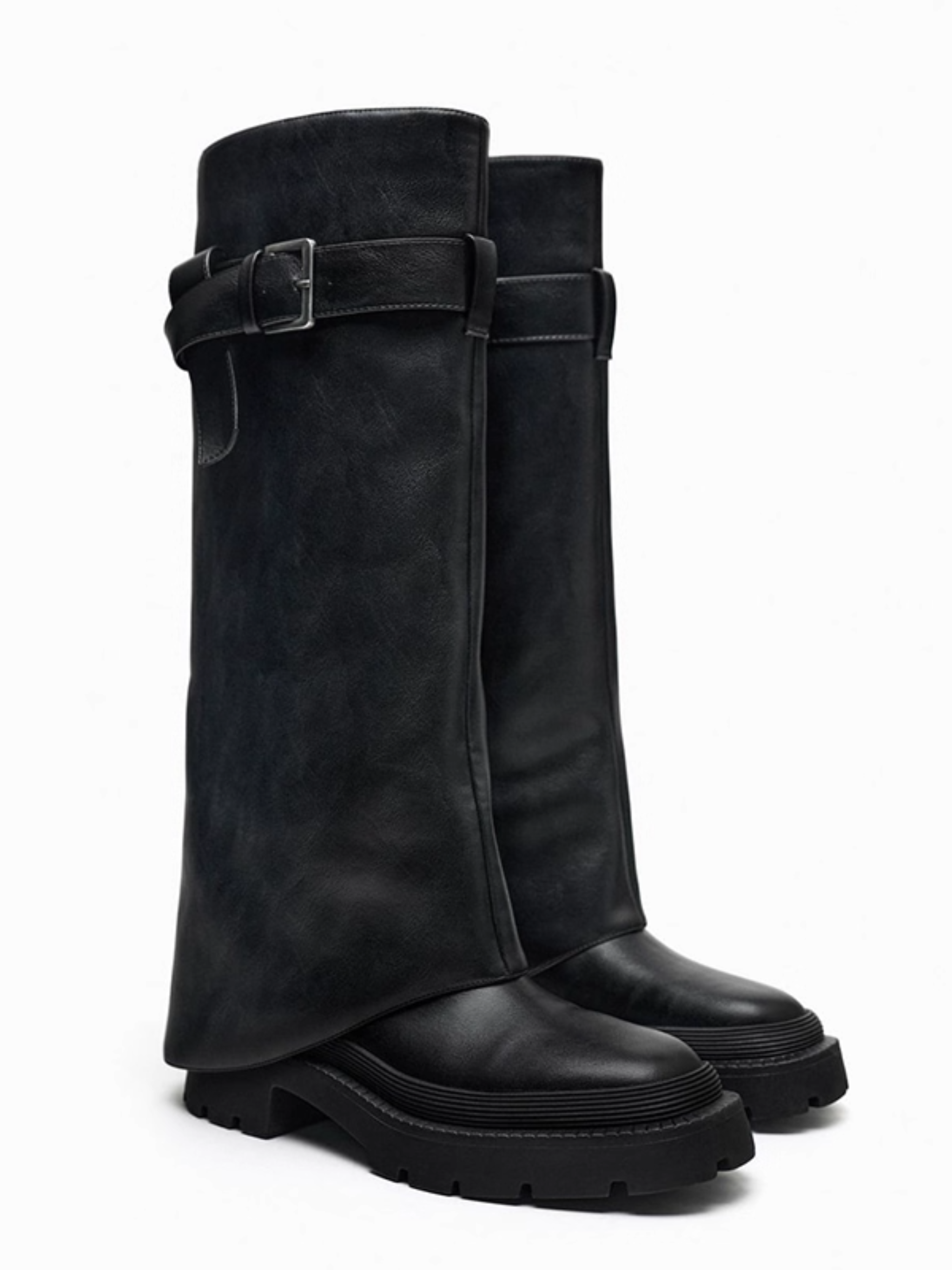Knee-length Knights Boots