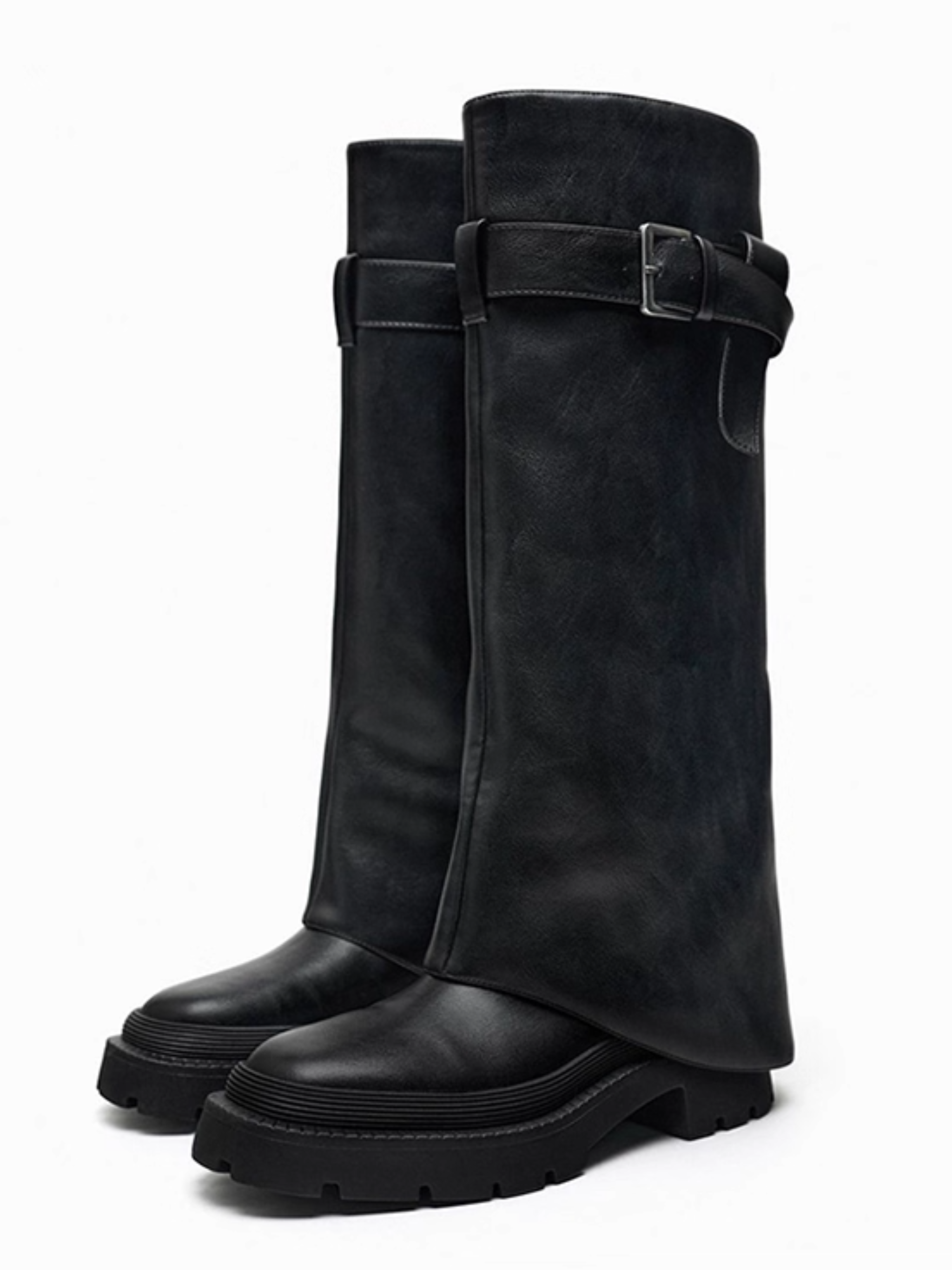 Knee-length Knights Boots