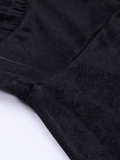 Robe taille en velours