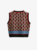 Color-Blocked Sweater Vest
