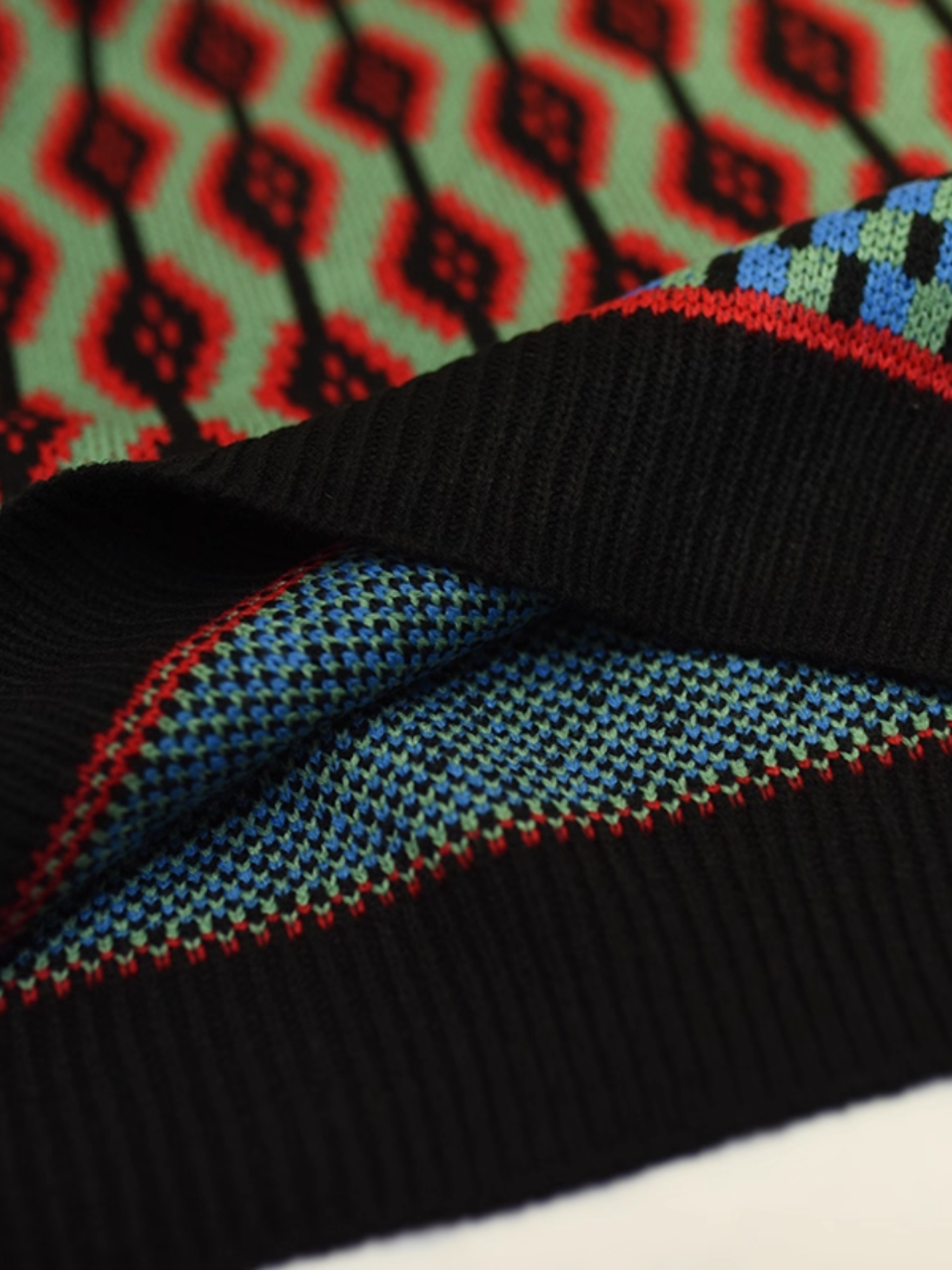 Color-Blocked Sweater Vest